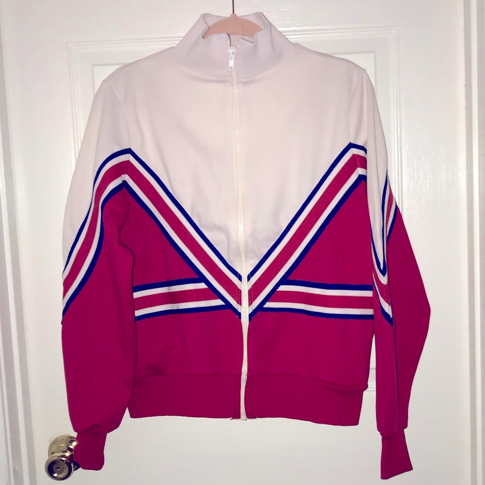 Red, White & Blue Pep Threads Cheerleading Jacket